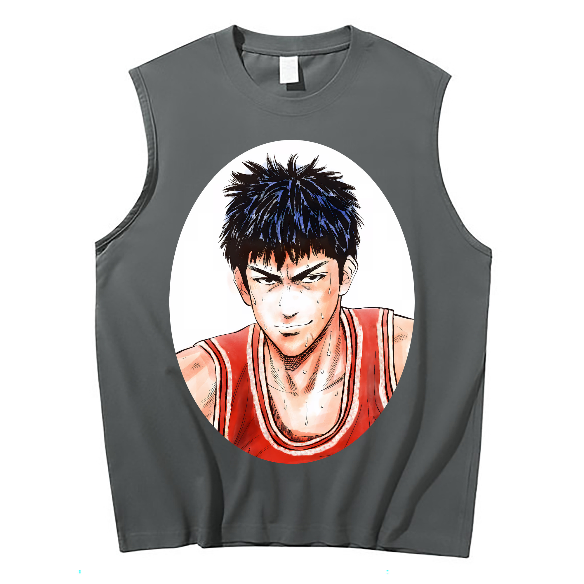 （画像用） SLAM DUNK／スラムダンク コットン100％タンクトップ（フロントプリント）
